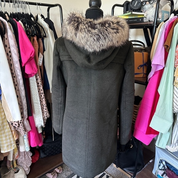 BCBG OLIVE MID PEA COAT - Picture 7 of 10